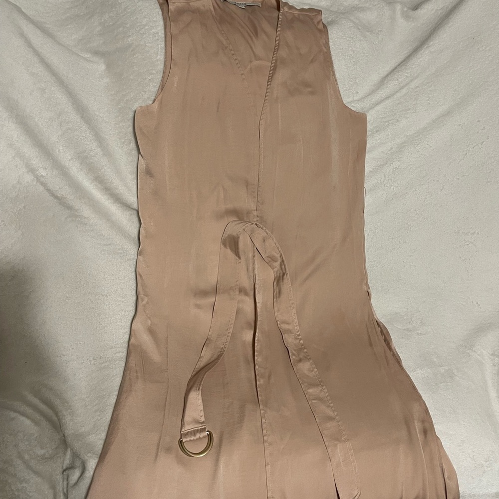 Guess Beige Satin Dress